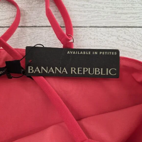 Banana Republic Bi-stretch Sleeveless Sheath Dress – Pink Classic & Chic Sz 10 - Picture 9 of 9